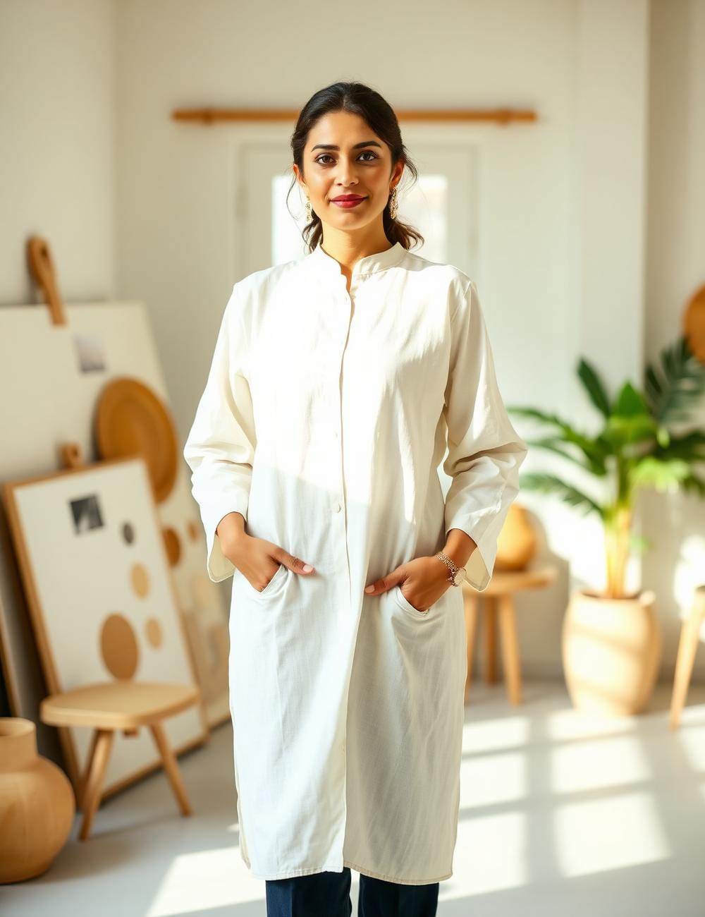 Portrait of Aisha, founder of Interiors by Aisha